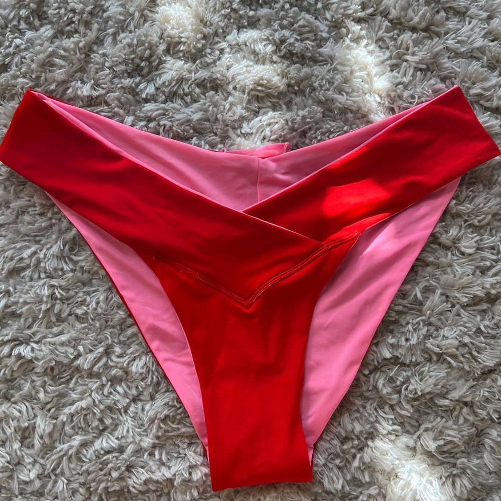 We Are HAH Red bikini bottom size L